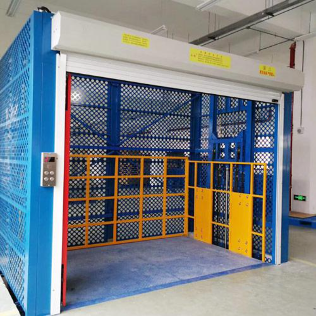 营根镇导轨式升降货梯